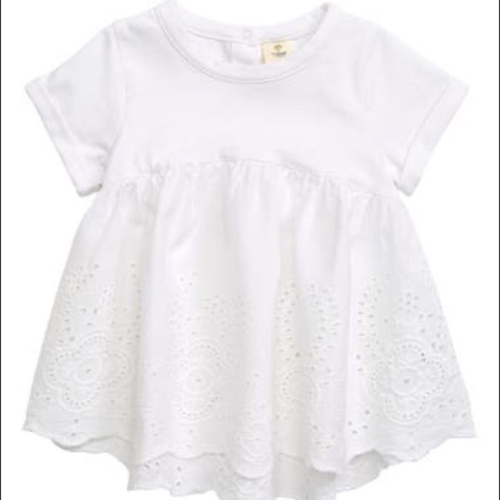 Tucker + Tate Baby Eyelet Embroidered Top